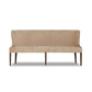 velvet dining bench