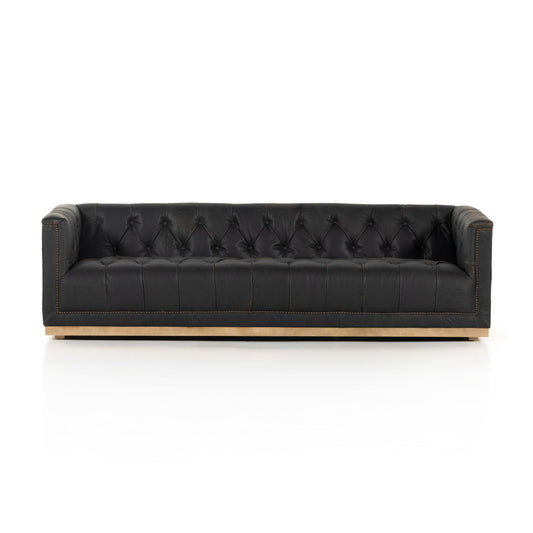 MASON SOFA DESTROYED BLACK 