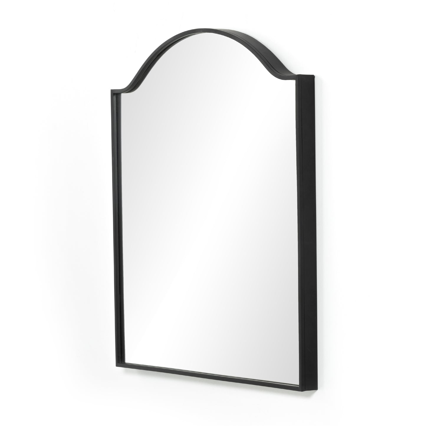 Meredith Mirror Gunmetal Side