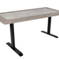 Cory Adjustable 65" Power Desk